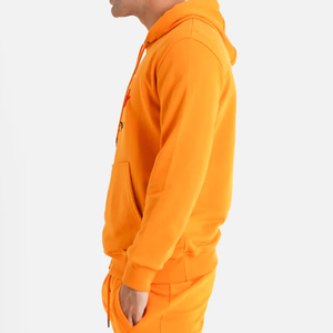 Haute qualité dessin élastique Sport Gym survêtement survêtement ensembles hommes polaire survêtement pantalon ensemble sweats à capuche et pantalon de survêtement ensemble pour homme - Product Image 2