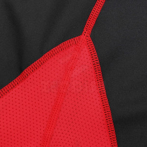OEM Haute Qualité Rashguard de Fitness pour Homme Manches Longues Motif Uni Respirant Séchage Rapide Tissu Tricoté Polyester/Nylon 200g - Product Image 2