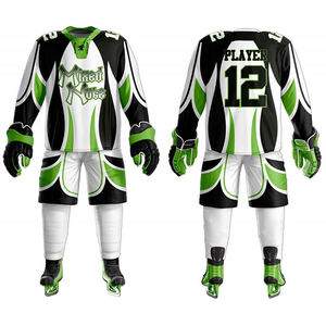 Uniformes de Hockey sobre Hielo para Equipo, Duraderos, de Spandex/Poliéster, Ajuste Delgado, Cómodos, de Secado Rápido, Impresión Personalizada, Personalizables, Pakistán ZATA - Product Image 6