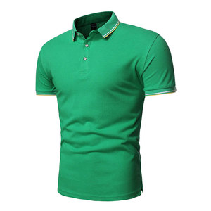 Prix de gros Chemises polo pour hommes en vente 2026 Chemise polo pour hommes sur mesure OEM à manches courtes - Product Image 1