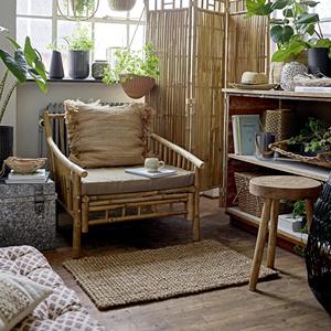 Sillón de bambú rústico de nuevo artículo, muebles para el hogar, sillas de ocio de bambú Vintage bohemio Natural, fabricación en Vietnam - Product Image 6