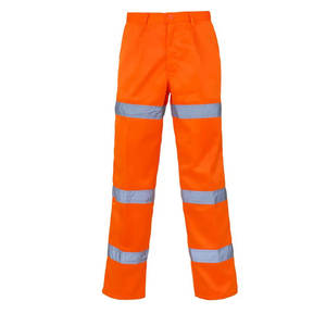 Pantalon cargo industriel robuste personnalisé en usine pour hommes pantalon de travail de construction de sécurité multi-poches pantalon de vêtements de travail - Product Image 2