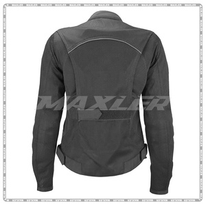 Veste d'été de moto pour femmes avec panneaux en maille respirante Armure approuvée CE Doublure imperméable détachable - Product Image 2