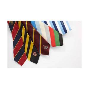 High Quality Jacquard Black Gold Silk <b>Tie</b> for Men Wholesale with Matching <b>Pocket</b> <b>Square</b> - Product Image 3