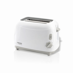 เฮเกอร์ เครื่องปิ้งขนมปัง 2 ช่องอเนกประสงค์ สีขาว 900W (TO-900.005A) - Product Image 1