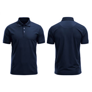 Polos pour hommes de haute qualité personnalisés et imprimés 100% vêtements décontractés, d'affaires et de sport fabriqués au Bangladesh - Product Image 1