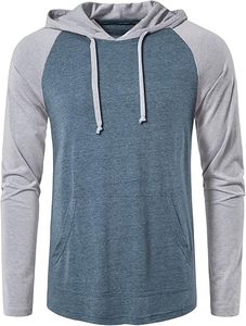 Sweats à capuche décontractés d'hiver pour hommes couleur unie 100% coton polaire coupe régulière séchage rapide et respirant de haute qualité - Product Image 5