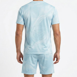 Uniforme de Fútbol para Hombre, Jersey y Pantalones Cortos de Tela Ligera y Transpirable, Ajuste Cómodo, Ideal para Partidos y Actividades Deportivas - Product Image 4