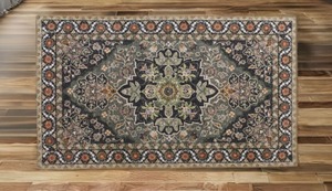 Custom Designed Machine Made Cotton Carpet <b>Printed</b> for Hotels and Resorts Enhancing Aesthetics and Brand Identity - Product Image 3