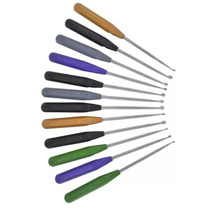 ชุดเครื่องมือสำหรับกระดูกสันหลังและกระดูกและข้อ12ชิ้นมาใหม่อุปกรณ์สำหรับศัลยกรรมกระดูกแบบแมนนวลสีรุ้งของอเมริกาเครื่องมือผ่าตัดพื้นฐานปากมดลูก - Product Image 4