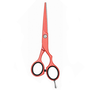 Ciseaux cheveux en acier inoxydable meilleure qualité demande personnalisée ciseaux de beauté lame droite avec repose-doigt réglable - Product Image 5