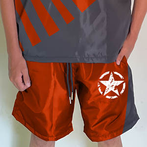 Ensemble 2 pièces d'été pour hommes T-shirt à manches courtes imprimé personnalisé sport décontracté séchage rapide respirant 180 grammes ensembles 2 pièces d'été pour hommes - Product Image 3