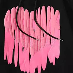 Vêtements d'hiver Slim Fit Puff Printing Hoodies Fashionable Low Price Puff Printing Hoodies Made In Pakistan - Product Image 4