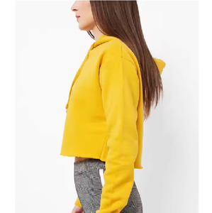 Logo personnalisé sweats à capuche sport fitness pour femmes hiver décontracté tissu tricoté conception solide impression logo avant Position de BD - Product Image 3