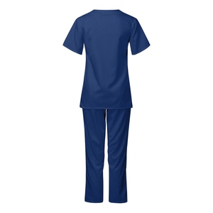 Elegante traje médico de mezclilla para comodidad y presentación profesional para el liderazgo del hospital - Product Image 4