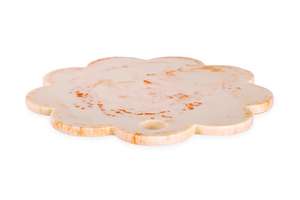 Planche à découper en résine de coquille Saint-Jacques de qualité supérieure, 9 à 12 pouces, écologique, élégante et fonctionnelle pour la viande, les légumes, le pain - Product Image 4