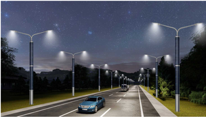 Lampadaires solaires à panneau unique pour extérieur 100W, 200W, 300W, 400W - Product Image 3