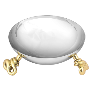 เคาน์เตอร์สเตนเลสที่ออกแบบมาเพื่องานแต่งงานที่กลางโต๊ะทองเหลืองรอยัลลายดอกไม้สินค้าขายส่ง - Product Image 2