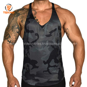<b>Men's</b> Cotton Sleeveless Gym <b>Vest</b> Tank Top Quality Comfort Workout Muscle <b>Training</b> Bodybuilding Custom Logo Stringers OEM service - Product Image 5