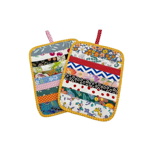 Solid Colour Restaurant Bulk 100% Cotton Embroidered Quilted Heatproof <b>Oven</b> Pad Eco Certified OEM ODM Custom Logo Pot Holder - Product Image 3