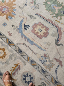 Haute qualité moderne laine soie tapis noué à la main noeuds brodés motif abstrait pour la décoration intérieure salon chambre porte espace - Product Image 4