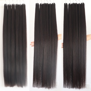 100% Pure Remy Vietnamien Vierge Cheveux Bruts Pleine Cuticule Alignée Trame Extensions de Cheveux Humains Non Transformés et Bruts - Product Image 1