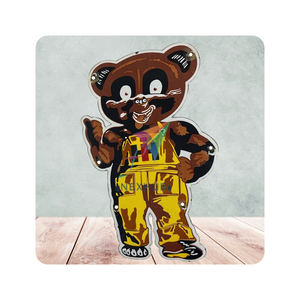 แผ่นโลหะเคลือบลายครามแบบไดคัทสำหรับงานกลางแจ้งของขวัญงานพิมพ์ดิจิตอล - Product Image 4