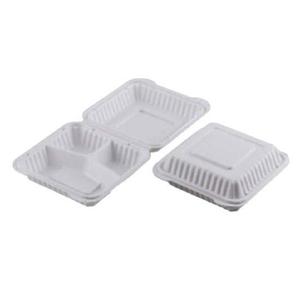 Contenedor Cuadrado de Polipropileno para Almacenamiento de Alimentos de 8 x 8 x 2.7 Pulgadas - Product Image 1