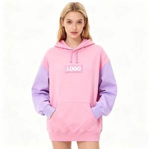Sin MOQ personalizado bordado y con cuentas Logo otoño Sudadera con capucha 100% algodón servicio de muestra listo para enviar - Product Image 2