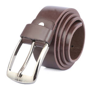 Cinturón Liso para Hombre - Marrón - Product Image 1