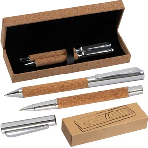 Set Regalo Aziendale Personalizzato TEOFIL Set da Scrittura in Sughero - Product Image 1