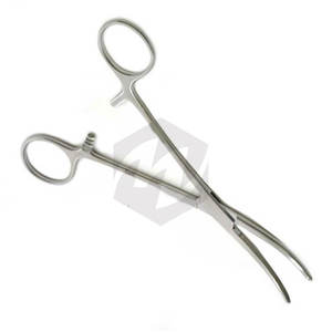 Pinzas de Carmalt de Rochester, pinzas quirúrgicas curvadas para mano izquierda, agarre de tejido, hemostasia, instrumentos médicos - Product Image 5