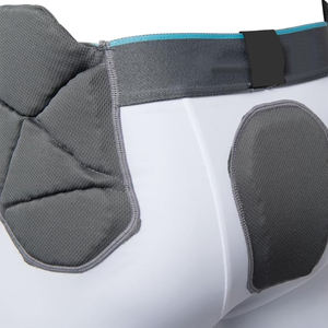 Pantalones integrados de fútbol americano adulto sublimación de diseño personalizado de alta calidad de manga corta de secado rápido transpirable venta - Product Image 5