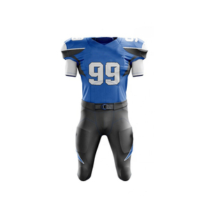 Uniforme de fútbol americano, alta calidad, precio barato, 100% poliéster, impresión por sublimación Digital - Product Image 1