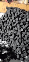 Charbon de noix de coco naturel pour la fabrication de cubes de charbon à chicha avec un temps de combustion long, 3% de cendres, charbon de noix de coco