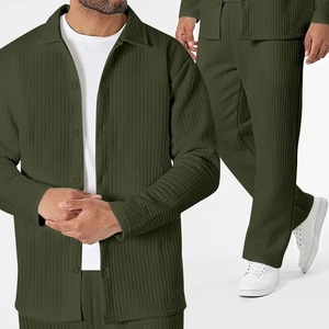 Combinaison de sport unisexe à capuche, automne-hiver, nylon/coton lourd, extensible dans les quatre sens, fitness, course à pied, coupe régulière - Product Image 5