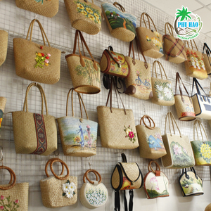 Hot Product <b>Lightweight</b> and Durable: Vintage <b>Beach</b> Hyacinth <b>Bag</b> for Summer Style with High Quality - Product Image 2