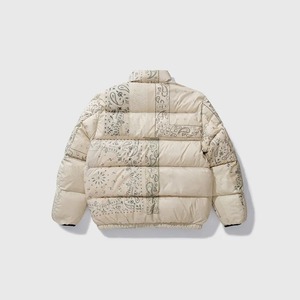 Vestes d'hiver en duvet pour hommes vente en gros veste d'extérieur en tissu rempli de plumes de canard chaud imprimé de logo personnalisé bulle bouffée - Product Image 3