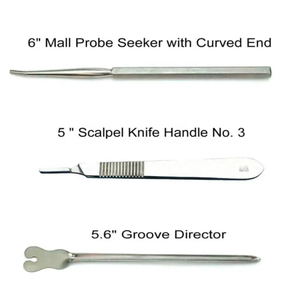 Kit de Instrumentos Veterinarios para Disección, Herramientas para Cirugía General, Diseñado para Estudiantes, Acero de Alta Calidad - Product Image 4
