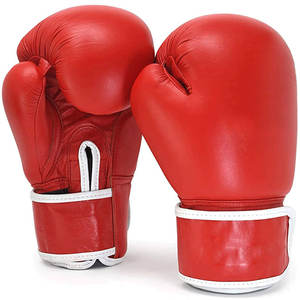 Recién llegado, guantes de boxeo de entrenamiento profesional ajustables con logotipo personalizado, guantes ganadores de cuero impermeables - Product Image 2