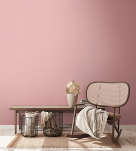 Fabriqué en Allemagne-Rouleaux de papier peint uni Couleur Rose-Vinyle non tissé-Papier peint Structure textile Décoration intérieure-10,05x0,53 m - Product Image 5