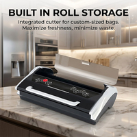 90kPa 185W 35cm 30L/min 7 Modes ecran tactile coupe-sac cuisine alimentaire machine sous vide soudeuse emballage alimentaire