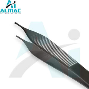 Fórceps de tejido Adson de 12cm de alta calidad ALMAC, gran oferta, instrumentos quirúrgicos de acero inoxidable, equipo quirúrgico básico de vendedor superior - Product Image 5