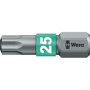 Wera Bit 867/1 BTZ 1/4" T40 25mm BiTorsion Tough-Hard <b>Screwdriver</b> Bit-Pack of 10 - Product Image 1