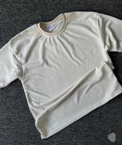 เสื้อยืดผู้ชายโอเวอร์ไซส์สไตล์วินเทจผ้า250Gsm ซักกรดผ้าฝ้าย100% ออกแบบได้เองลายพื้น - Product Image 1