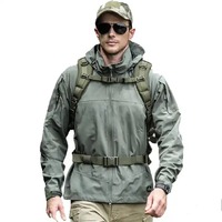 Veste softshell de haute qualité personnalisée pour homme, imperméable, coupe-vent, respirante, à séchage rapide, avec capuche et col montant, idéale pour la randonnée hivernale