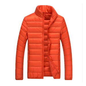 2025 al aire libre Oem Mens Nylon Puffer Mens Park Down Jacket ligero Puffer Coat chaqueta de invierno Stand Casual Jacket - Product Image 1