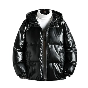 Nouvel Arrivage Top Fashion Hip Hop Imprimer Pain Costume Hiver Coton Couple Froid Vêtements À Capuche Casual Hommes Vestes Et Manteaux - Product Image 6