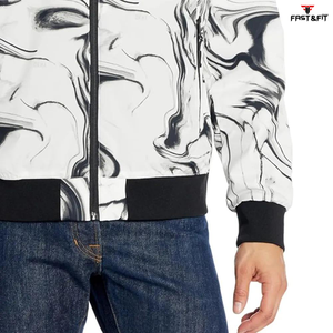 Nouveau style le plus populaire Best-seller Veste légère d'hiver élégante à fermeture éclair pour hommes Vestes pour hommes Blouson aviateur pour hommes - Product Image 5