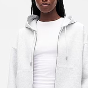 Sudadera con Capucha Personalizada de Alta Calidad para Mujer, para Pedidos al por Mayor, con Servicio OEM a Precio de Fábrica, Diseño con Cierre de Cremallera y Cordones 2026 - Product Image 2
